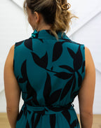 MAXI DRESS - Sleeveless - Green